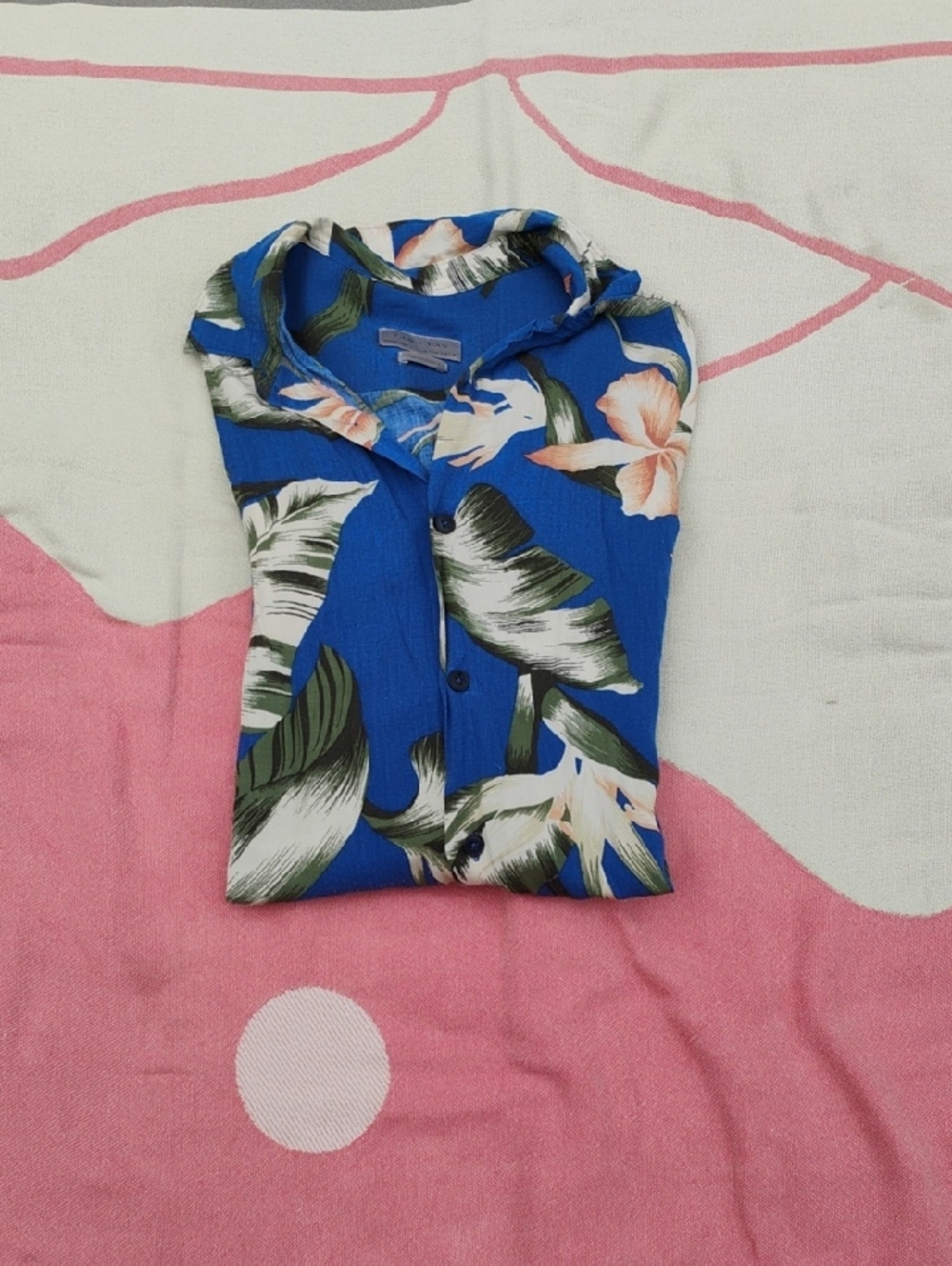 Zara Man Floral Shirt Medium Or Small - Picture 12 of 12